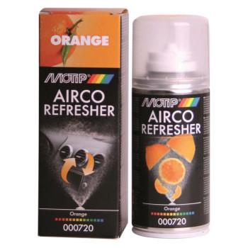 Spray odorizant MOTIP Airco Refresher, 150ml, orange 720BS